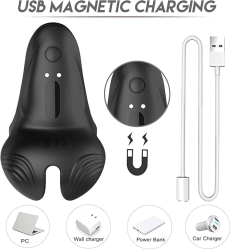 Three in one heating apex drive pro for men illustrating compact USB rechargeable massager