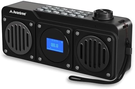Avantree Boombyte Bluetooth speaker metal finish side profile