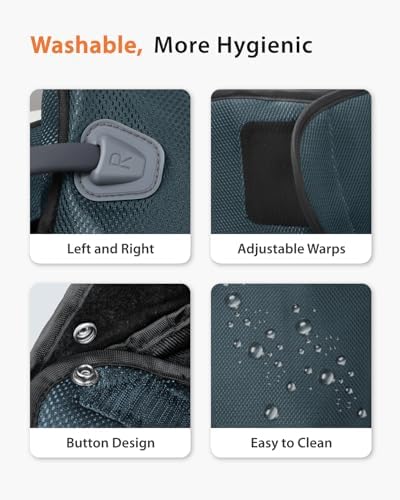 Compact and portable grey leg compression massager folded safely for travel storage.