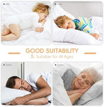 RLOVAL bedwetting alarm packaging showing USB rechargeable features.