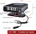 Two in one heating and cooling switch interface close up view