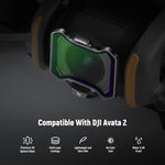 Neewer snap on ND filter attached to DJI Avata 2 drone