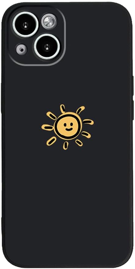Casechics Compatible with iPhone 11 Pro Max Case,Couple Matching,Whitesun | Cute Couple Matching,Cartoon Sun Moon,Silicone Camera Lens Protection - Image 15
