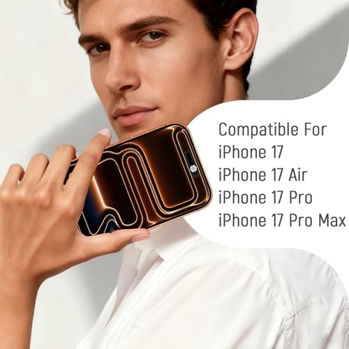 Silver webcam privacy shield compatible with iPhone 17 series front view