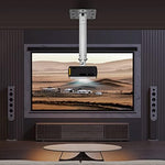 Suptek projector mount installed on sloped ceiling