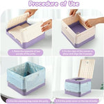 Step-by-step setup of Wesketch portable emergency toilet for kids