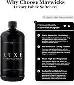 Mavwicks Luxe scent liquid fabric conditioner for sensitive skin bottle