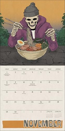 Death Takes a Holiday 2026 Wall Calendar - Image 6
