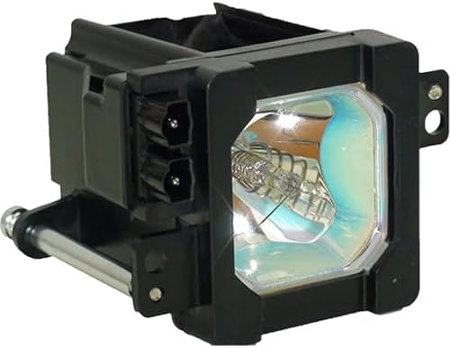Side profile of the premium rear projection television replacement lamp module setup.