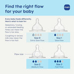 MAM Easy Start infant feeding bottle packaging showcasing BPA free safety certification