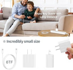 Premium white Nuinno electronic accessories displaying secure smart chip technology components