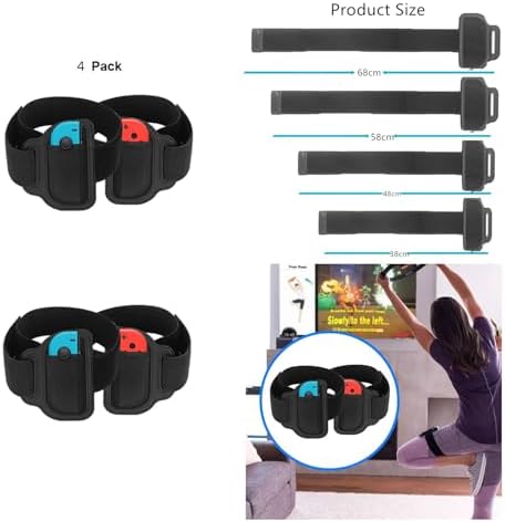 Breathable nylon gaming leg band with secure mesh pocket for controllers