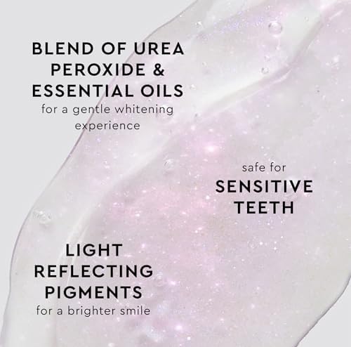 MOON advanced premium dental whitening gel pen application demonstration view.