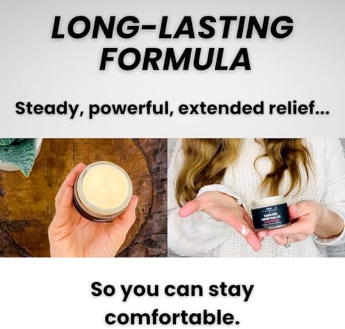 Medical Miracles hemp topical balm packaging details