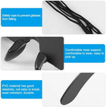Durable polycarbonate wearable binoculars by BESPORTBLE for hiking and travel sightseeing