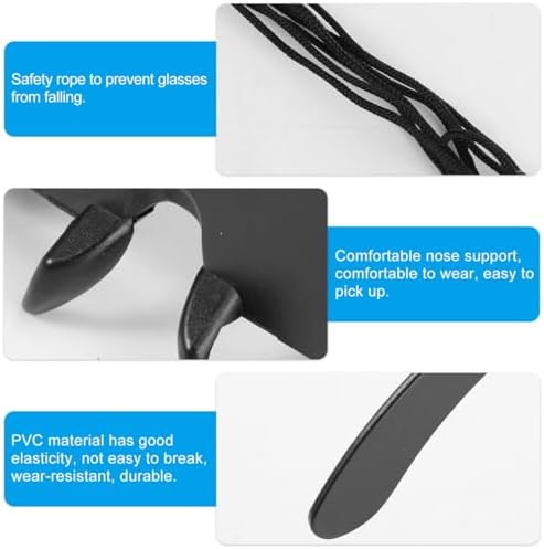 Durable polycarbonate wearable binoculars by BESPORTBLE for hiking and travel sightseeing