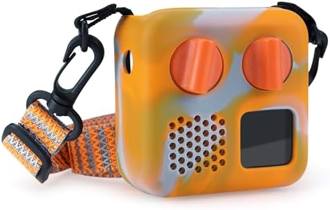 Yoto Mini protective sleeve with shoulder strap attached
