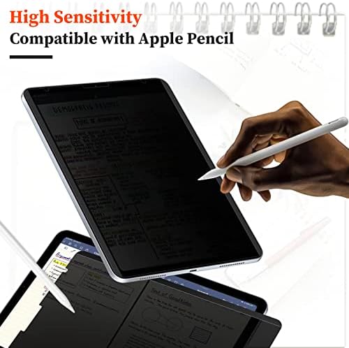Mamol privacy screen protector being stored in protective plastic folder