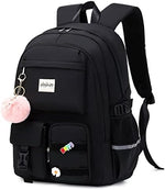 Abshoo 26L school bookbag showing organized main compartment and padded laptop sleeve layout.