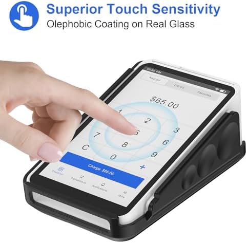 Tempered glass screen protector for Square Terminal display