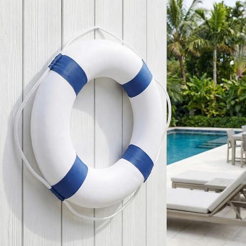 CtopoGo foam rescue float with perimeter rope for swimming pool