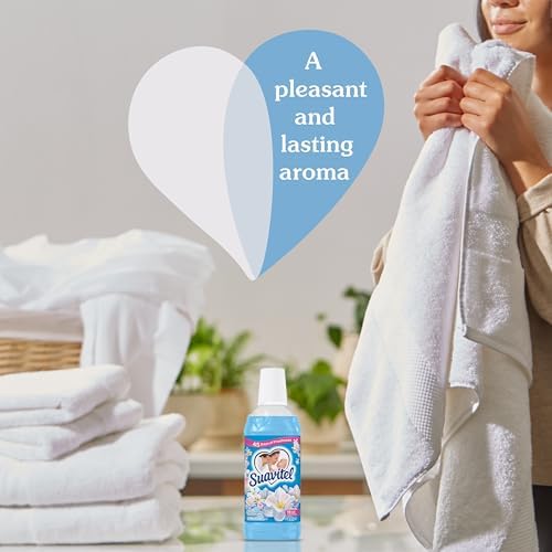 Suavitel Field Flowers fabric softener cap and pour spout for easy measurement