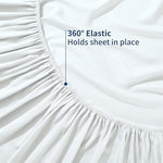 Smooth breathable cooling sheet fabric surface