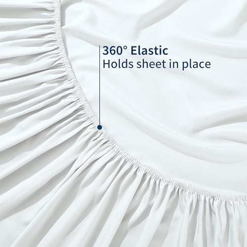 Smooth breathable cooling sheet fabric surface