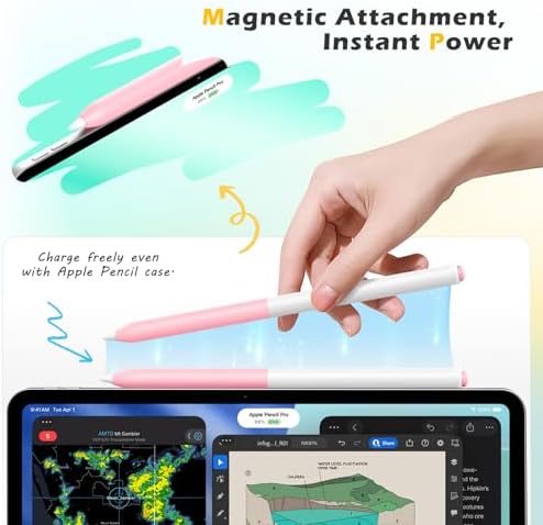 MoKo crystal clear pink stylus sleeve illustrating the secure ergonomic grip texture.
