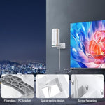XLTTYWL durable ABS mesh system holder with included installation anchor screws