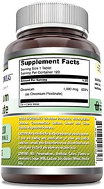 Authentic USA imported Amazing Nutrition Chromium Picolinate high potency tablets for weight management.