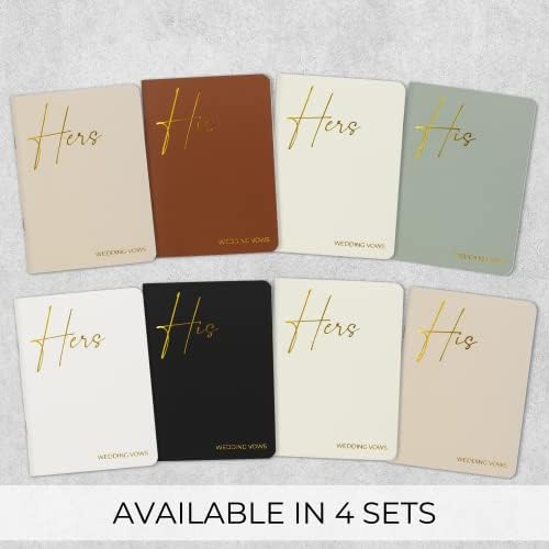 Flat lay of Zicoto vow books as wedding photography prop