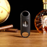 V-Cut Cigar Cutter Wedge Cut Portable Cigar Cutters for Men(4Pack, Black) - Image 3