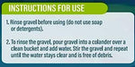 Texture and size of aquarium gravel for fish tanks