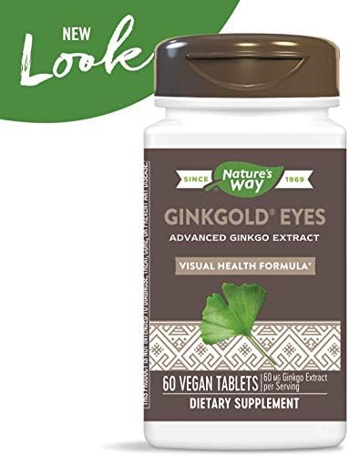 Nature's Way, Ginkgold Eyes, 60 Vegan Tablets (Pack of 4) - Image 4