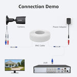 ANNKE surveillance camera wire accessory kit for home security systems.