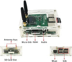 Mokxihit digital voice modem showing OLED display screen