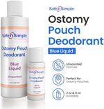 Safe n' Simple ostomy accessory for colostomy and ileostomy odor elimination