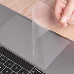 Lenovo IdeaPad Flex 5 transparent matte trackpad skin alignment close up