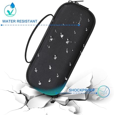 BOVKE portable holder with charging cables neatly organized inside the lid mesh pouch.