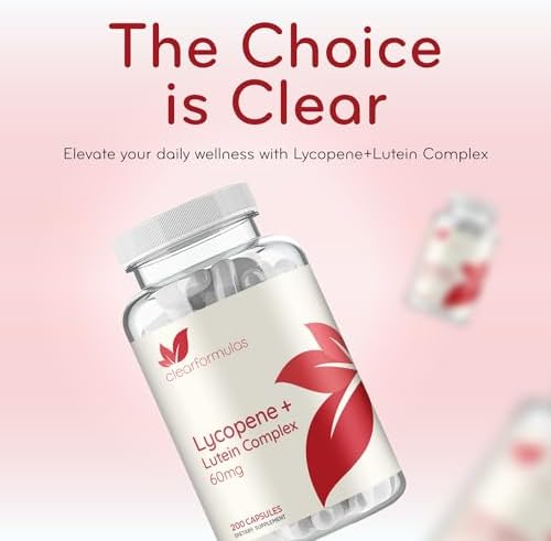 Clear Formulas unflavored carotenoid dietary supplement for prostate and vision support