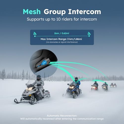 ASMAX Z1 helmet communication system mounted magnetically on a premium motorcycle helmet