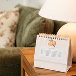 The baby name inspiration and letters to baby pages inside the Mulberry Lane Co. keepsake journal.