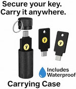 NOPKEY compact metal enclosure showing the rugged textured non-slip external grip.