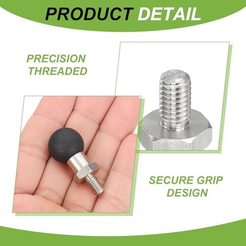 PATIKIL motorcycle rearview mirror camera mounting bolt diagram
