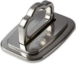 StarTech laptop security desk mount anchor point installed on a wooden office desk surface