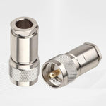 Mookeerf PL259 connector parts including gold plated pin