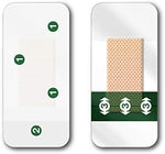 Water and germ barrier transparent bandages for everyday family first aid.