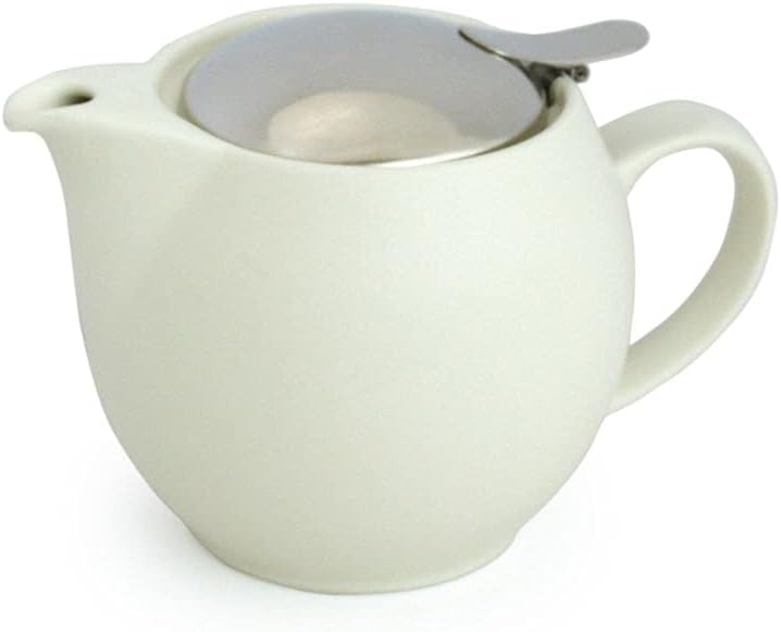 ZERO JAPAN Round Teapot 15 oz. (450 cc) with SLS Lid and Infuser Crackle Blue - Image 13