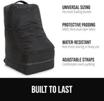 Gorilla Grip car seat bag showing backpack strap design